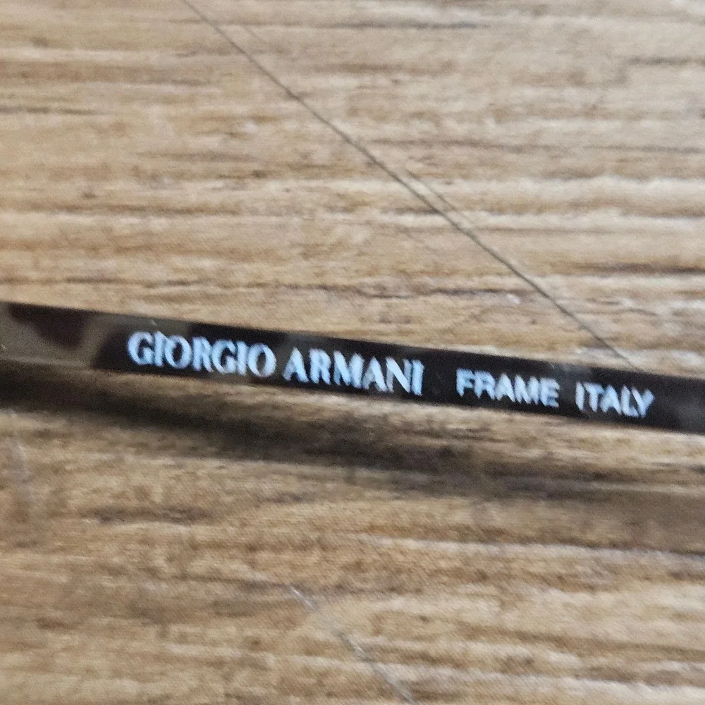 Vintage Giorgio Armani 188 875 Oval Tortoiseshell Eyeglasses Frames 51-18 Italy